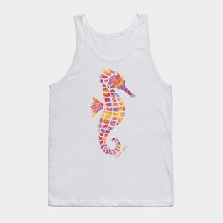 Sunset Seahorse Tank Top